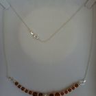 Amber &amp; Sterling Silver Necklace